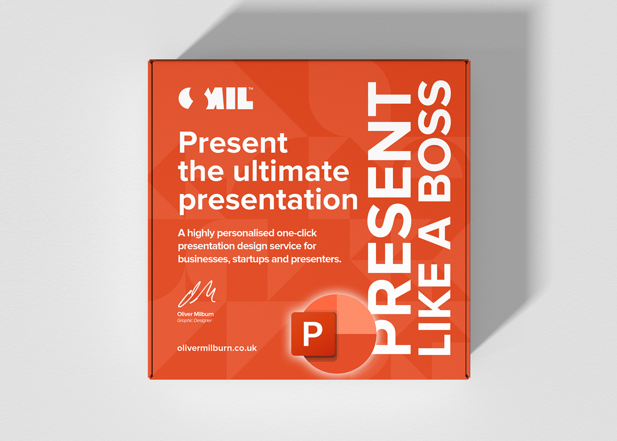 The ultimate Presentation Design Package for businesses, startups and entrepreneurs, by Osmil.