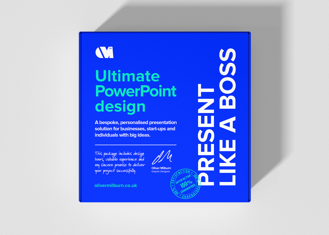 The ultimate PowerPoint presentation design package by Oliver Milburn