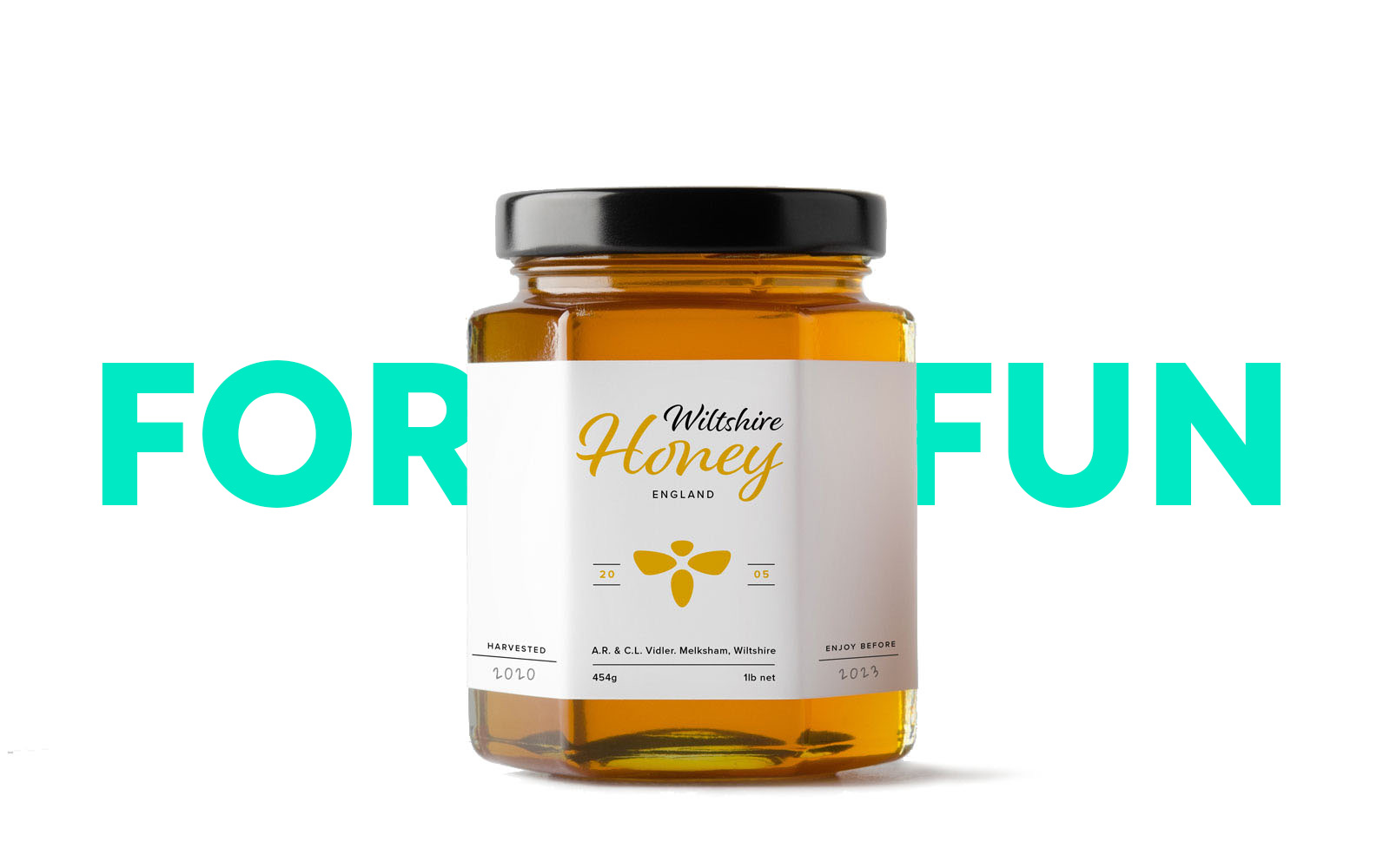 Redesign of Wiltshire Honey by Oliver Milburn