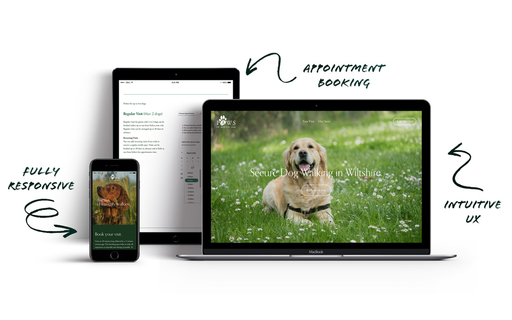 Incredible results from Paws In Keevil - Blog by Osmil Brand Design